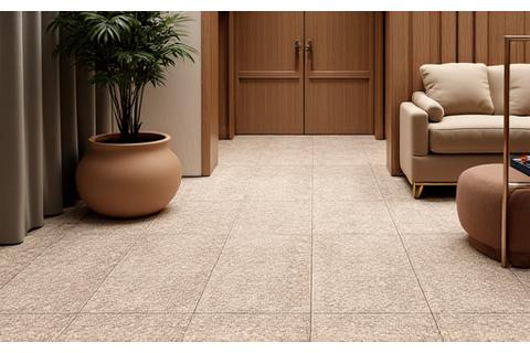 Superficie in terrazzo per salone moderno