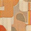 Disegno astratto e geometrico di un terrazzo